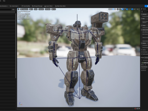 Assault Mech 3D मॉडल