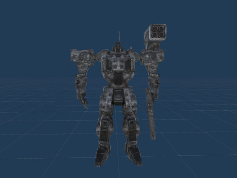 Assault Mech 3D मॉडल