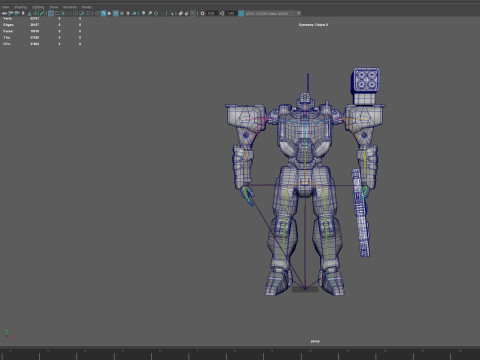 Assault Mech 3D मॉडल