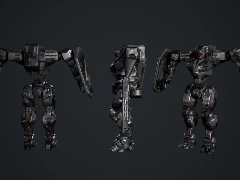 Makine Tankı 3D Model