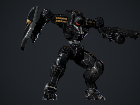 Mech Tank Modello 3D