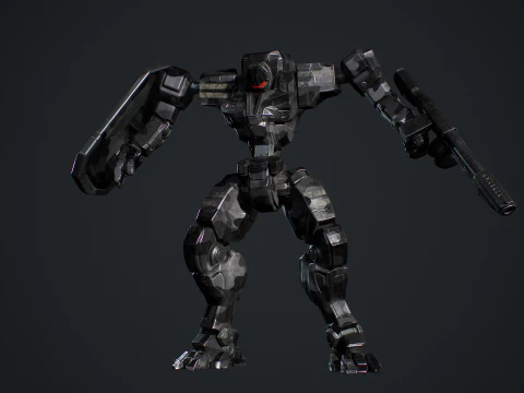 Makine Tankı 3D Model