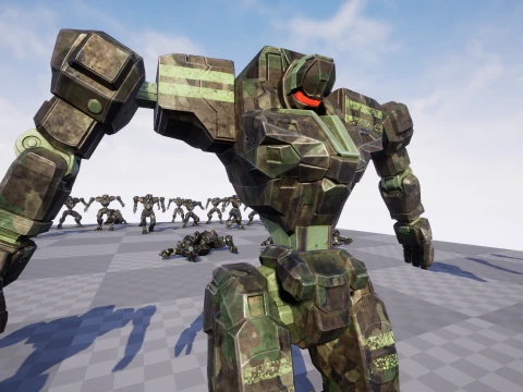 Makine Tankı 3D Model