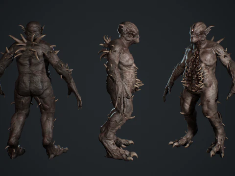 Potw&oacute;r z koszmaru 7 Model 3D