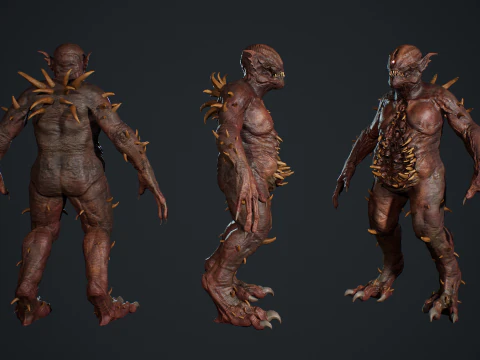 Potw&oacute;r z koszmaru 7 Model 3D