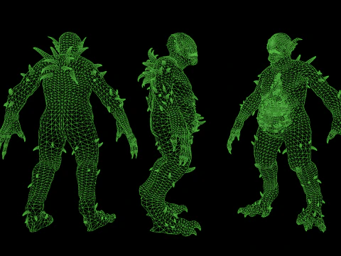 Potw&oacute;r z koszmaru 7 Model 3D