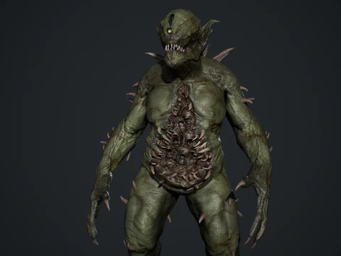 Potw&oacute;r z koszmaru 7 Model 3D