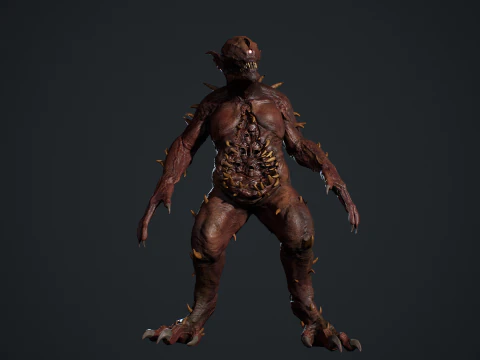 Potw&oacute;r z koszmaru 7 Model 3D