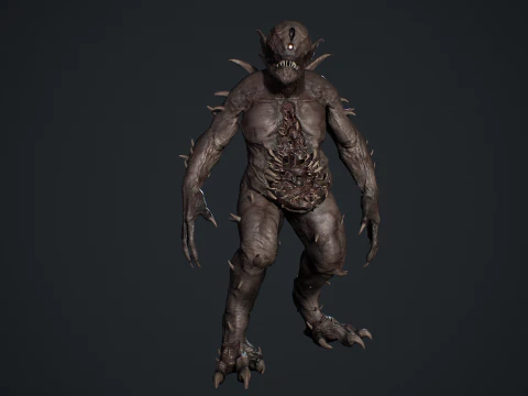 Potw&oacute;r z koszmaru 7 Model 3D