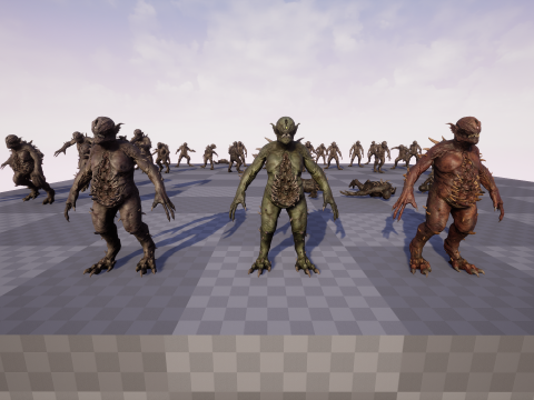 Nightmare Monster 7 3D 模型