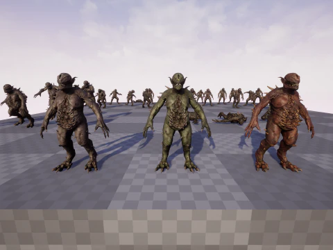 Potw&oacute;r z koszmaru 7 Model 3D