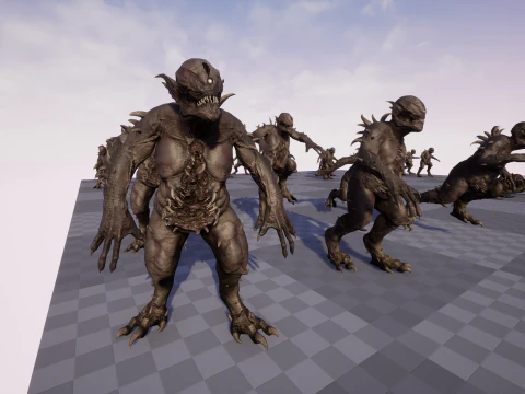 Potw&oacute;r z koszmaru 7 Model 3D