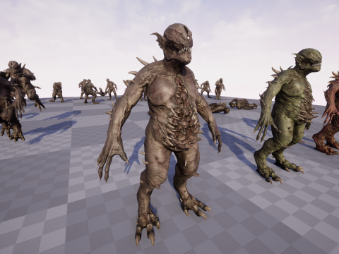 Nightmare Monster 7 3D 模型
