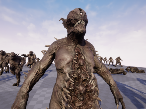 Nightmare Monster 7 3D 模型