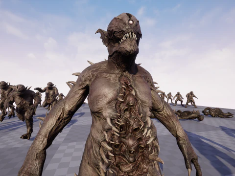 Potw&oacute;r z koszmaru 7 Model 3D