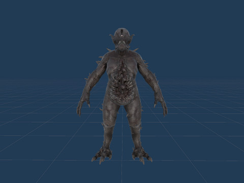 Nightmare Monster 7 3D 模型