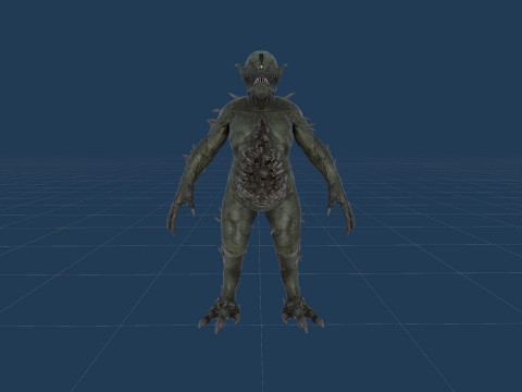 Nightmare Monster 7 3D 模型