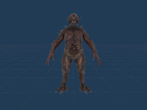 Nightmare Monster 7 3D 模型