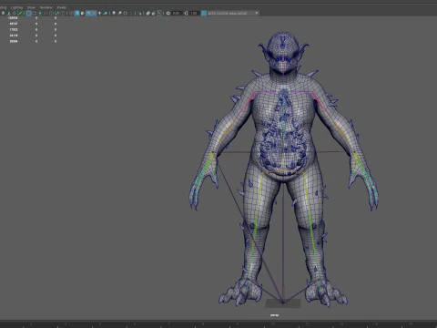Potw&oacute;r z koszmaru 7 Model 3D