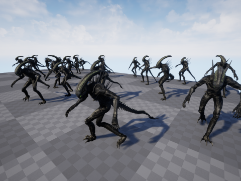 Alien Monster 2 3Dモデル
