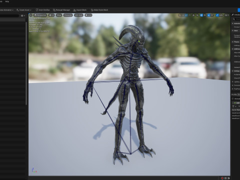Alien Monster 2 3Dモデル