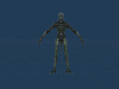 Alien Monster 2 3Dモデル