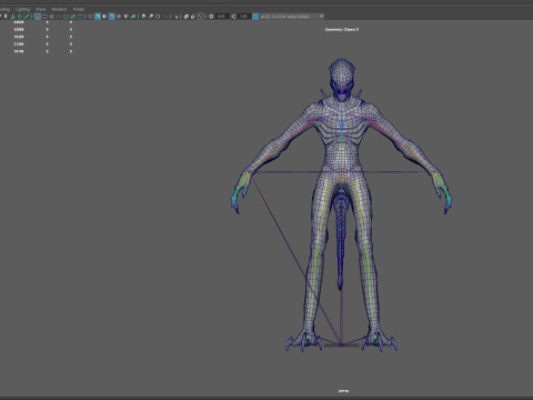 Alien Monster 2 3Dモデル