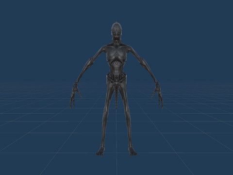 Alien Monster 3 Modello 3D