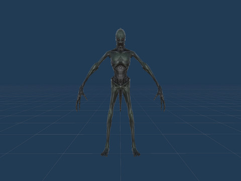 Alien Monster 3 Modello 3D