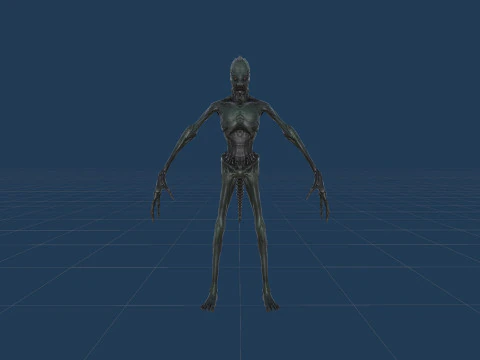 Alien Monster 3 3D Model