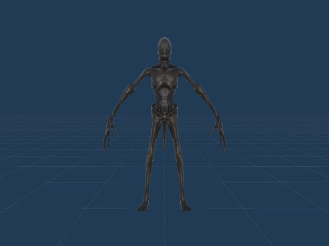 Alien Monster 3 Modello 3D