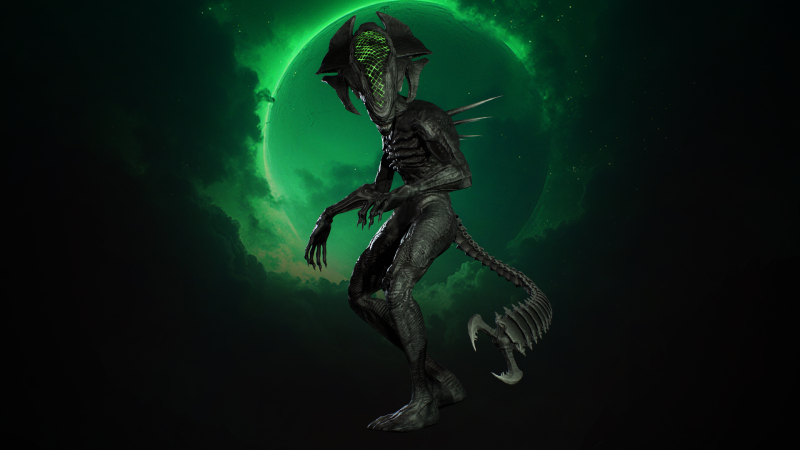 Alien Monster 4 Modello 3D .c4d .max .obj .3ds .fbx .stl .blend