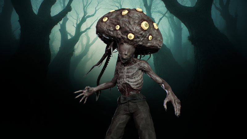 Brain Mutant 3D Модель .c4d .max .obj .3ds .fbx .stl .blend 