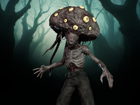 Brain Mutant 3D Model