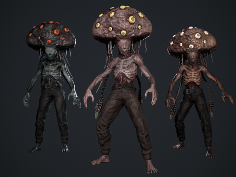 Brain Mutant 3D Модель