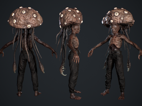 Brain Mutant 3D Модель