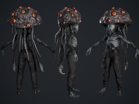 Brain Mutant 3D Модель