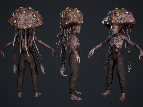 Brain Mutant 3D Модель