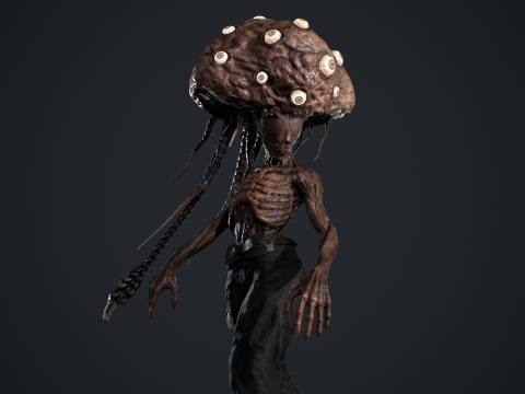 Brain Mutant 3D Модель
