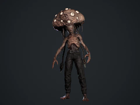 ブレインミュータント 3Dモデル