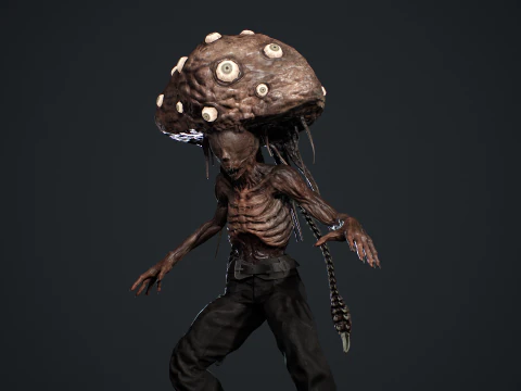 ブレインミュータント 3Dモデル