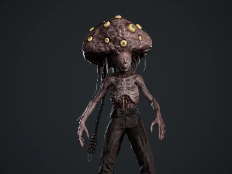 ブレインミュータント 3Dモデル