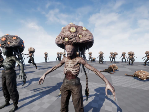 ブレインミュータント 3Dモデル