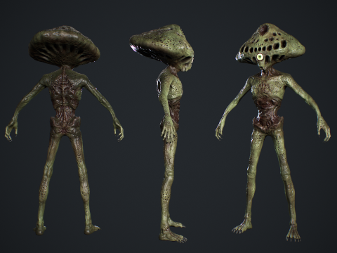 Oculus Mutant 3D Модель