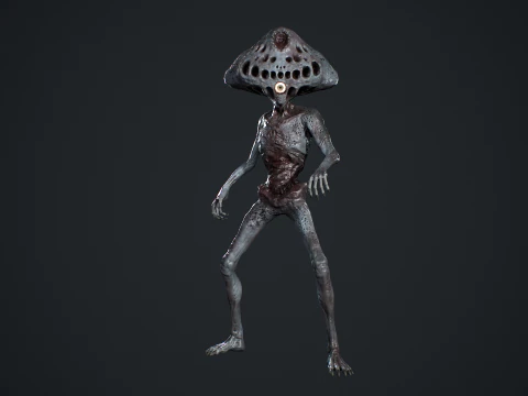 Oculo mutante Modello 3D