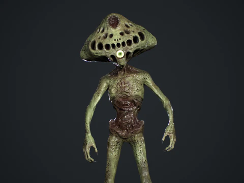 Oculo mutante Modello 3D