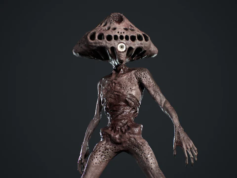 Oculo mutante Modello 3D
