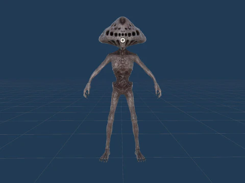 Oculo mutante Modello 3D