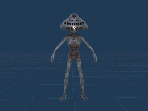 Oculo mutante Modello 3D