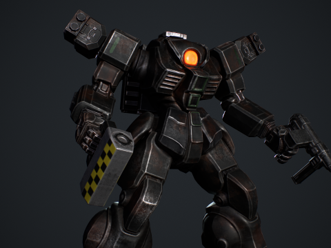 Battle Mech 3Dモデル